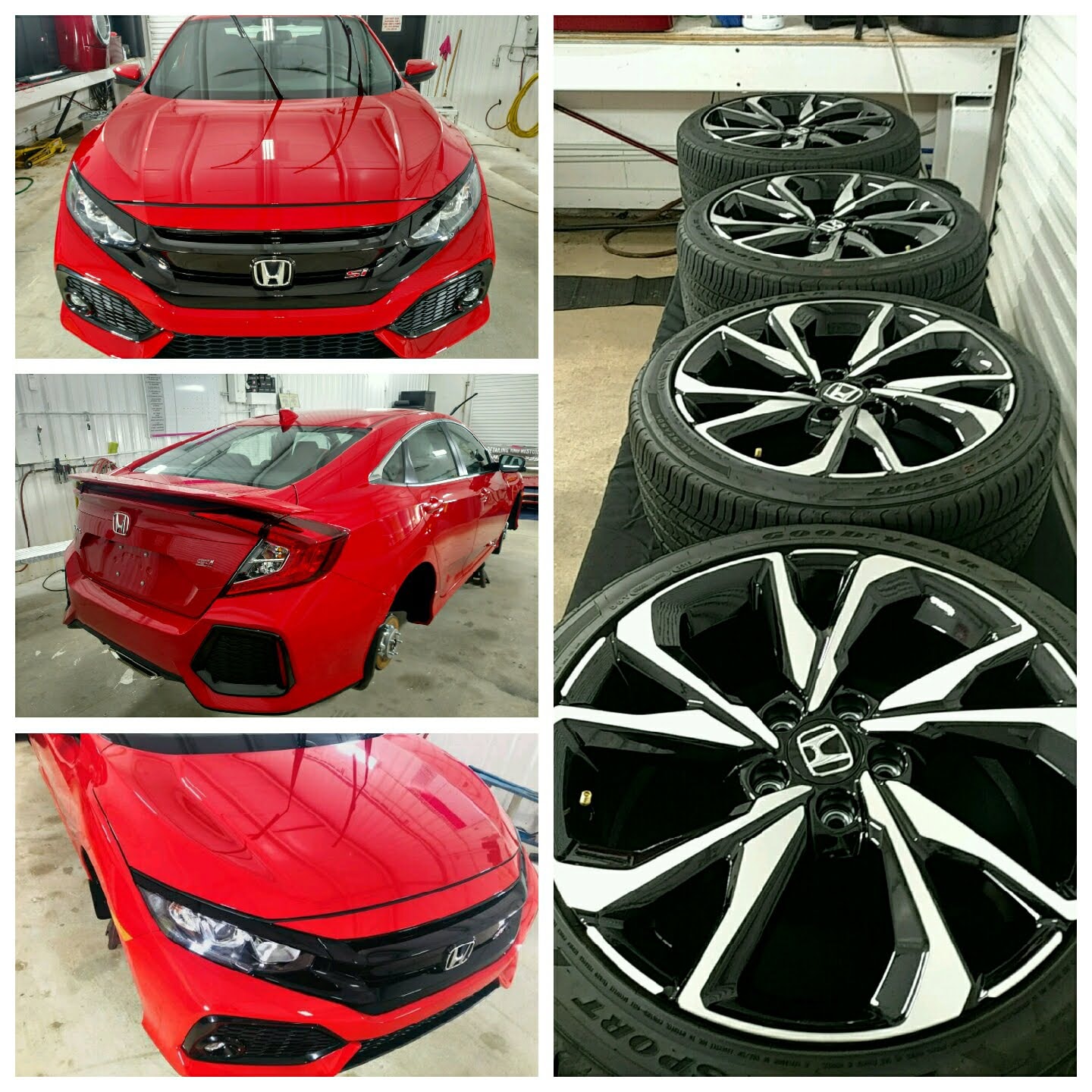 automotive ceramic coating job