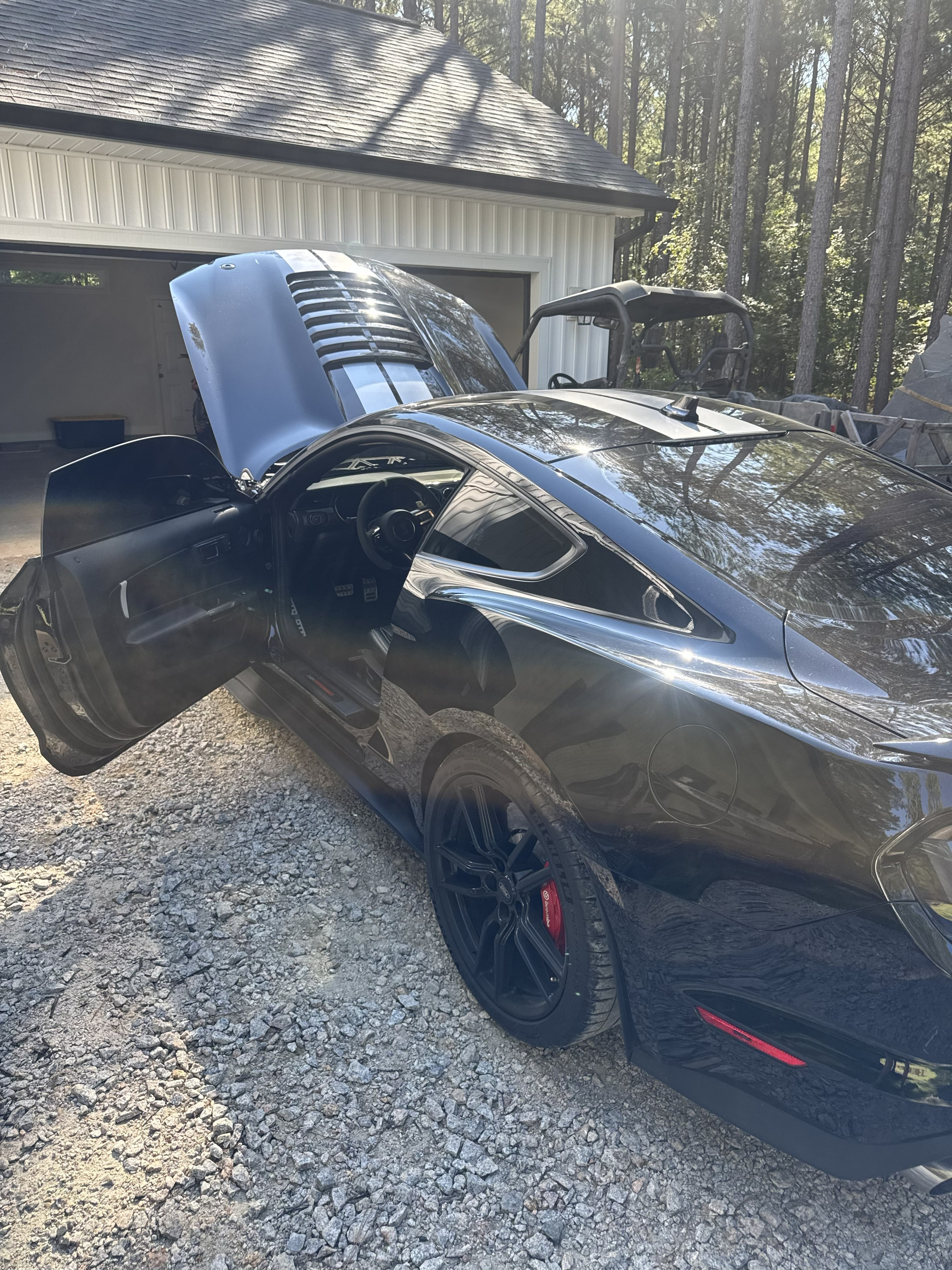 automotive ceramic coating job